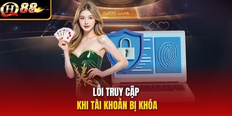 Lỗi truy cập khi tài khoản bị khóa